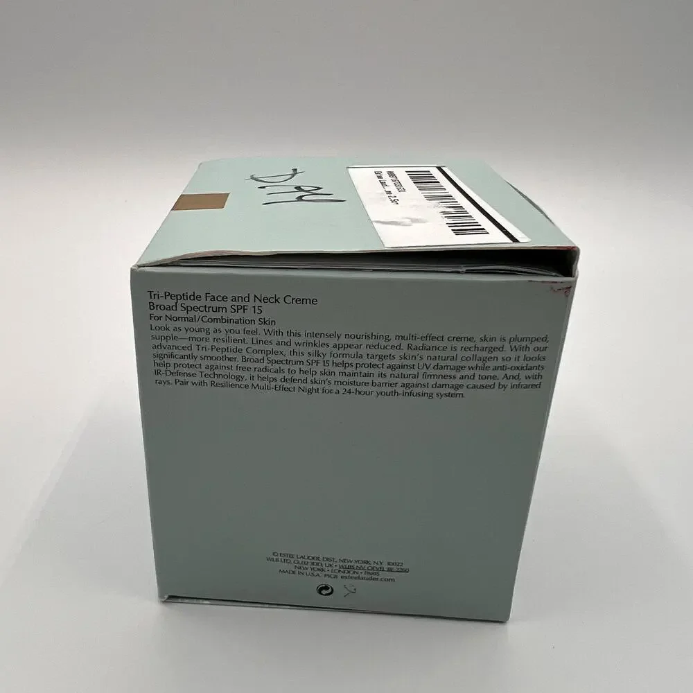 ESTEE LAUDER Resilience Multi-Effect Tri-Peptide Face and Neck Creme SPF 15